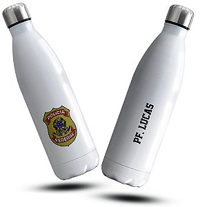 Garrafa Térmica PF Polícia Federal