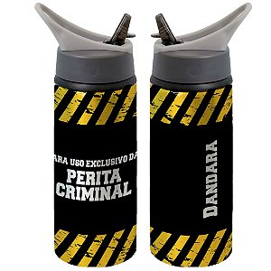 Garrafa Squeeze Perito(a) Criminal