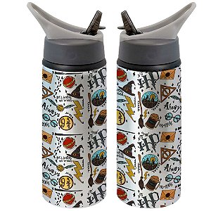 Garrafa Squeeze Harry Potter Icones