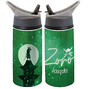 Garrafa Squeeze One Piece Anime Zoro