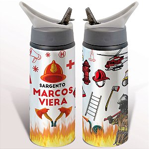 Garrafa Squeeze Corpo de Bombeiro