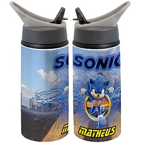 Garrafa Squeeze Sonic Filme