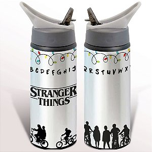 Garrafa Squeeze Stranger Things Series Aesthetic Anos 90