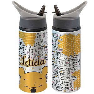 Garrafa Squeeze Ursinho Pooh