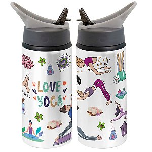 Garrafa Squeeze Yoga Professora