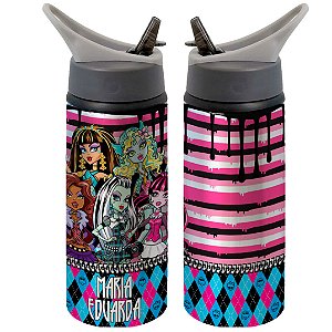 Garrafa Squeeze Monster High Desenho