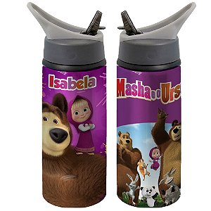 Garrafa Squeeze Masha E O Urso