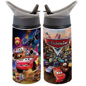 Garrafa Carros Squeeze Relâmpago Mcqueen Todos