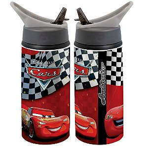 Garrafa Squeeze Carros Relampago Mcqueen Corrida Cars