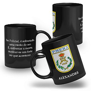 Caneca Polícia Militar Do Estado do Rio de Janeiro PMERJ