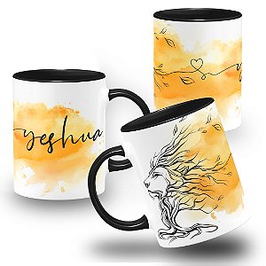 Caneca Religiosa Yeshua Jesus Cristo salvação Cristã Gospel Evangelica