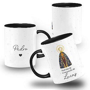 Caneca Batizado Padrinho Consagração Nossa Senhora