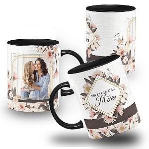Caneca Com Foto Feliz dia das Mães