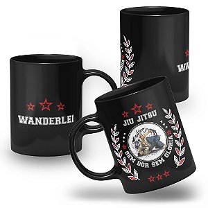 Caneca Jiu Jitsu Presente 100% Preto