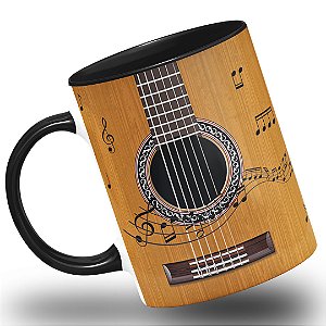 Caneca Músico Violão Instrumentos