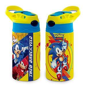 Garrafa Sonic Taylor Térmica Infantil Bico de Silicone