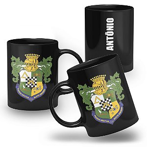 Caneca Polícia Militar do Estado do Mato Grosso 100% Preta