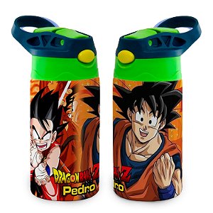 Garrafa Goku Dragon Ball Z Infantil Térmica