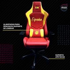 Cadeira Gamer Nations Espanha Amarelo/vermelho Dazz 62000063