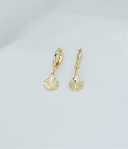 Argolinha Concha Dourada