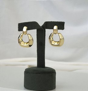 Brinco Geométrico Ouro