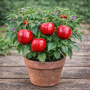 Pimenta Rocoto Peruana: 5 Sementes