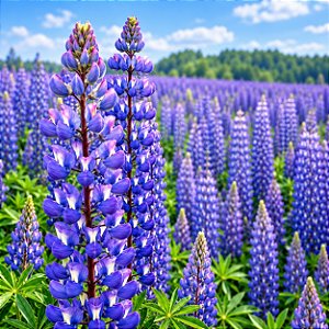 Lupino Azul: 10 Sementes