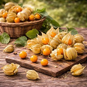 Physalis Fruta (Golden Berry): 20 Sementes