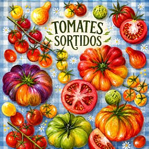 Tomates Sortidos - 1000 Sementes