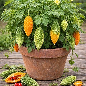 Melão de São Caetano - Momordica charantia - 3 Sementes