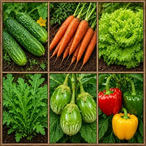 250 Sementes de Hortaliças Melhores Para Plantar no Verão
