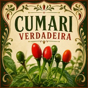 Pimenta Cumari Verdadeira (Pimenta Passarinho): 5 Sementes