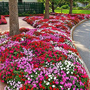 Maria Sem Vergonha - Catharanthus roseus: 20 Sementes