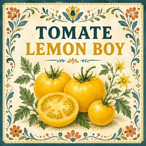 Tomate Lemon Boy: 15 Sementes