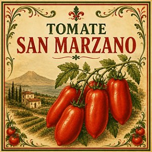 Tomate Italiano San Marzano: 20 Sementes