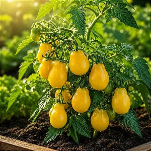 Tomate Yellow Plum: 20 Sementes
