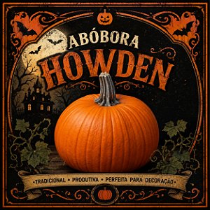 Abóbora de Halloween Howden: 5 Sementes