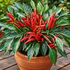 Pimenta Etna Ornamental: 15 Sementes
