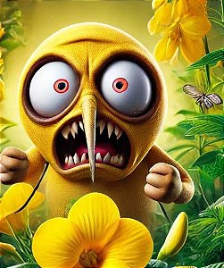 Crotalária Juncea (Combate Mosquito da Dengue): 50 Sementes