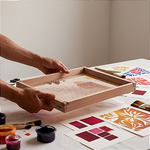 Estampa em Silk Screem A3 Costas