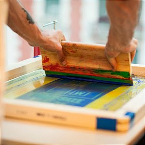 Estampa em Silk Screem A4 Frente