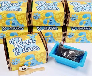 AL139 - Lembrancinha para Plantar Caixote 3 mm com Semente Personalizada