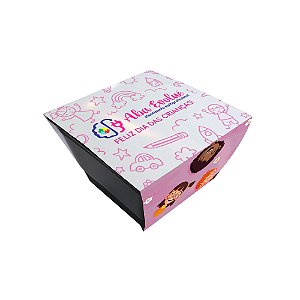 AL125 - Brinde para Plantar Vaso Grande com Cinta Personalizada - Dia da Mulher