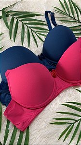 Sutiã com base meia taça - Eagle Moda Intima