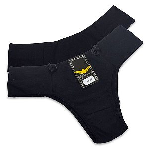 Calcinha Cotton lateral larga - Eagle Moda Intima