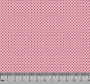 Tecido Tricoline Micro Poá Preto Fundo Rosa-Pink - All Magazine - Loja  Online