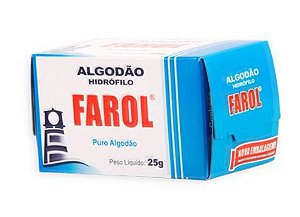 Algodão Caixa 25g Farol