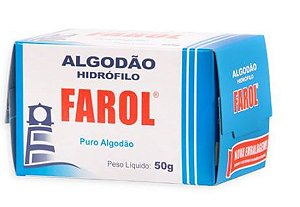 Algodão Caixa 50g Farol