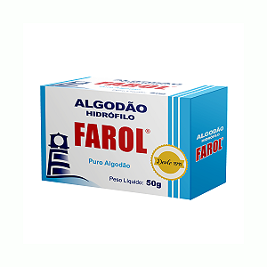 Algodão Caixa 50g Farol