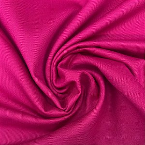 Tecido Sarja 100% algodão Liso Rosa Pink